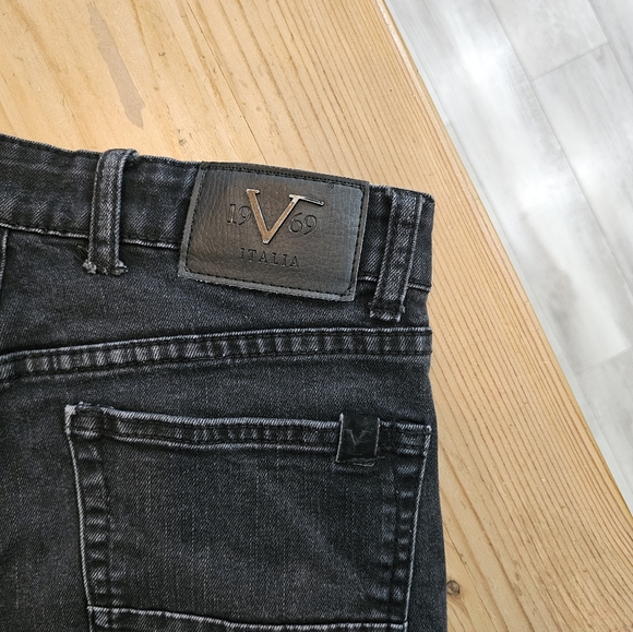 Versace 19-69 Moto Skinny Jeans - Picture 9 of 10